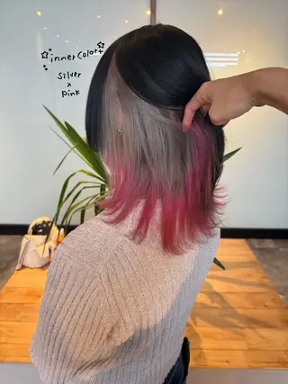 ミディアム カラー 韓国ヘア特化 💟 ララア 💟のヘアスタイル