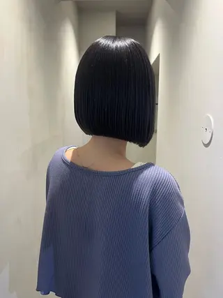 ショート カラー 平尾/高宮/艶カラー /ハイライト/綜一郎のヘアスタイル
