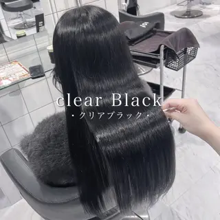 セミロング カラー 🦋重くない暗髪🦋 Hana🦋のヘアスタイル