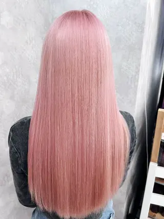 ロング カラー ヘアアレンジ 💕ブリーチ/ヘアメ 🎀YUUKAのヘアスタイル