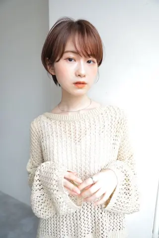 ショート 鳥羽 正治のヘアスタイル