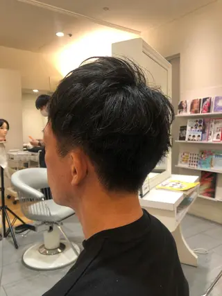 メンズ 阪上 沙織のヘアスタイル