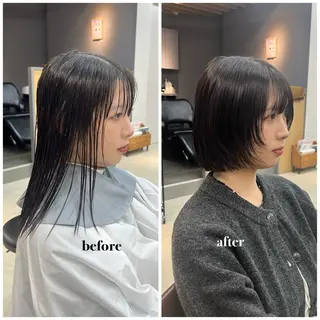 ショート ボブ/メンズショート /あづき⭐️のヘアスタイル