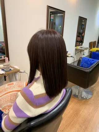 カラー 本場韓国ヘア特化 아이비/Aibiのヘアスタイル