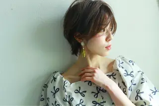 ショート 石川 理恵のヘアスタイル