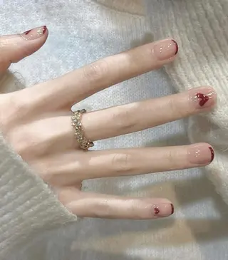 ネイル 小 羽のネイルデザイン