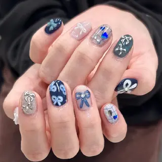 ネイル muum_nail 新宿2分 三丁目1分のネイルデザイン