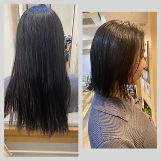 ショート パーマ 佐藤 沙也輝のヘアスタイル