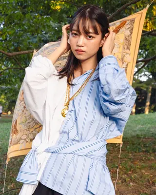 セミロング カラー 美髪/デザイン /　湯本　哲也のヘアスタイル