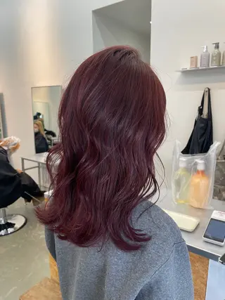 ミディアム 宮本 祥生のヘアスタイル