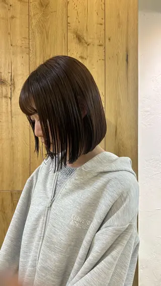 ショート じゅわっと暖色カラー 🍊Moemiのヘアスタイル