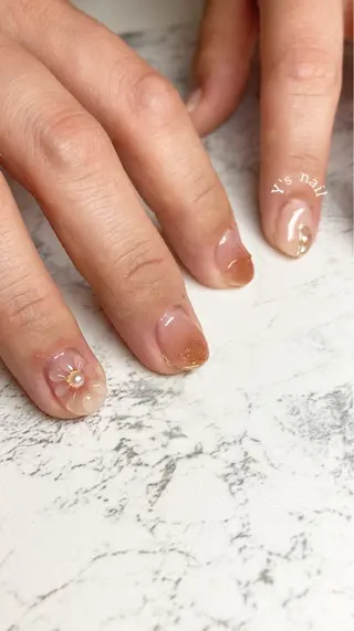 ネイル 手書きが得意🖌️ Y’s  nailのネイルデザイン