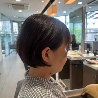 ショート 國光 彩音のヘアスタイル
