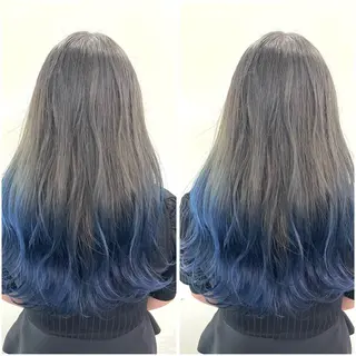 ロング 【北千住】🌈韓国風 レイヤー✨小顔カットのヘアスタイル