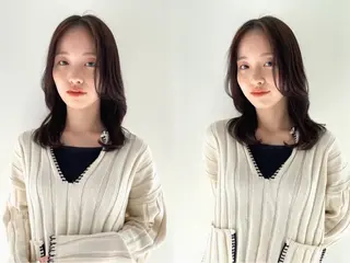 カラー 石井 ひまりのヘアスタイル