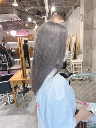 ロング ☀️ハイトーンボブ ☀️石川 海斗のヘアスタイル