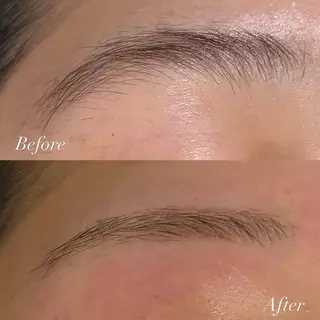 アイブロウ ななみ.⋆𝜗𝜚 暖色艶カラー/まつパのヘアスタイル