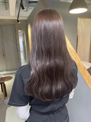 ロング カラー ヘアアレンジ CEINE loq ‪🍒なつきのヘアスタイル