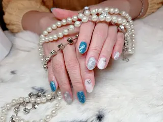 ネイル Horie 雪のネイルデザイン