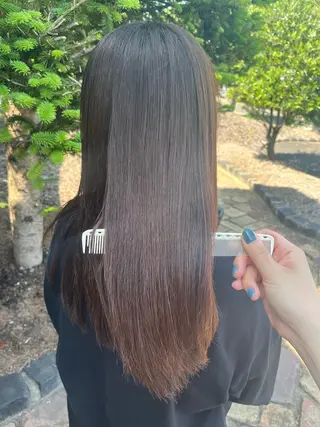 ロング 西田 早輝子🍊のヘアスタイル