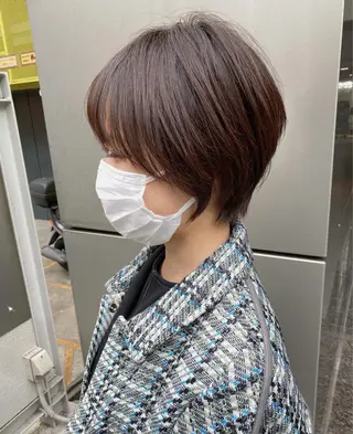 ショート 藤田 遼のヘアスタイル