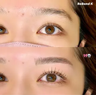 アイブロウ REBOND K モデル募集のマツエク・マツパデザイン