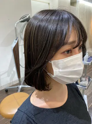 ショート カラー 🎗️【ヘアセット 美眉】吉川玲🎗️のヘアスタイル