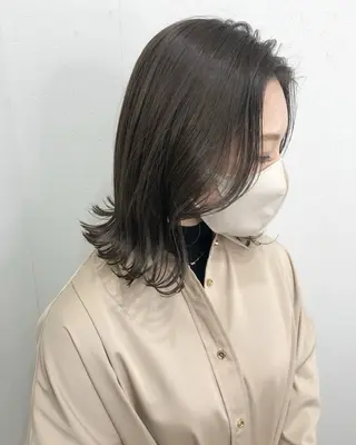 ミディアム カラー 【渋谷ハイトーン】 北村 光太郎のヘアスタイル