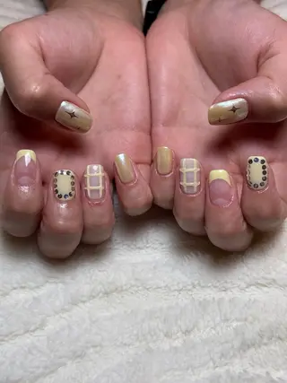 ネイル 🧺mu ; u ｜ご予約はﾘｸｴｽﾄのネイルデザイン