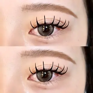 マツエク・マツパ 韓国束感まつ毛 💫 本町 淀屋橋/留美のマツエク・マツパデザイン