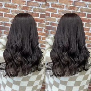 ロング MOMO KAのヘアスタイル
