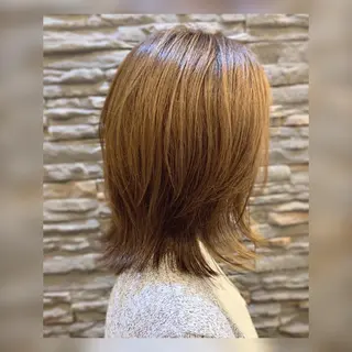 ミディアム 【女性限定】 👑hanaのヘアスタイル