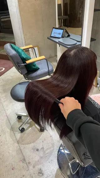 セミロング 🔅髪質改善/艶髪 カラー 石井大樹🔅のヘアスタイル