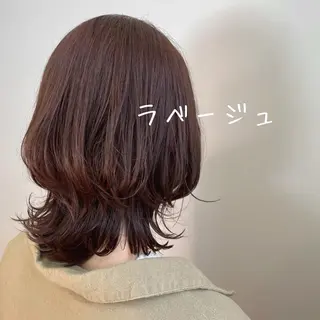 ミディアム ボブウルフ/ボブ Satsuki【名駅のヘアスタイル
