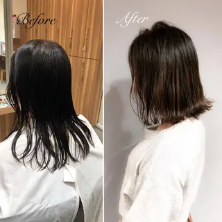 ショート 髪質改善/縮毛矯正 /青山 早希🐾のヘアスタイル