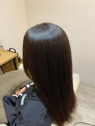 セミロング 韓国トレンドヘア しゅーやのヘアスタイル