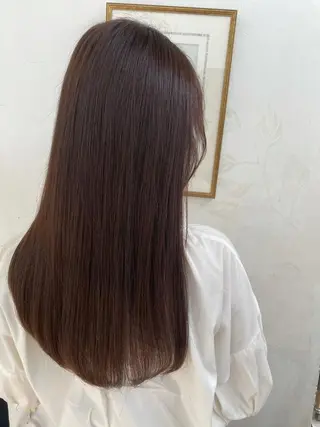 ロング カラー パーマ 青木 あおいのヘアスタイル