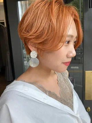 ショート オオタ ユキのヘアスタイル