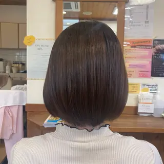 カラー Beam 深澤のヘアスタイル