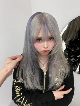 ロング カラー TOTA 唯一無二カラーのヘアスタイル