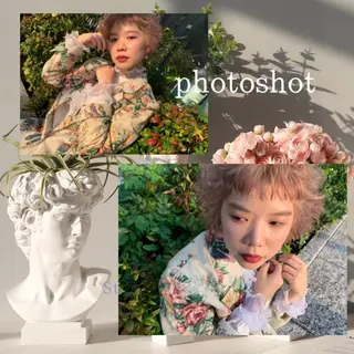 ショート カラー ヘアアレンジ 🎀トップスタイリ スト湯川響🎀のヘアスタイル