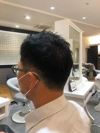 メンズ 阪上 沙織のヘアスタイル