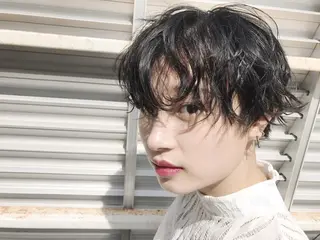ミディアム カラー パーマ レイヤーカット✂️ 横浜No1♡下鳥翔子のヘアスタイル