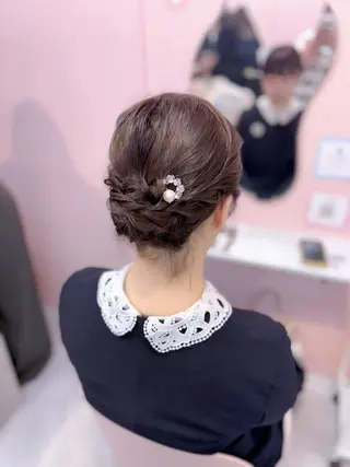 セミロング LARME ヘアメ りほのその他イメージ