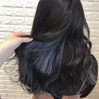 ロング 烏丸韓国ヘア🇰🇷 ayaka🎀のヘアスタイル