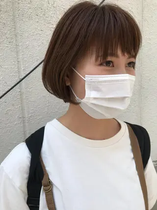 ショート さの あやねのヘアスタイル