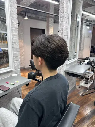 ショート パーマ メンズ 🩵ベリーショート✨ パーマスタイル みくのヘアスタイル