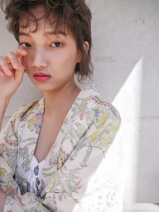 ショート nessヤマサキ リュウタのヘアスタイル
