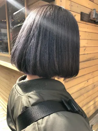 ミディアム カラー 埼玉久喜/ハイトーン デザインカラーRYOのヘアスタイル