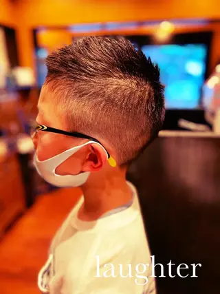 キッズ 尾崎 弘充のヘアスタイル